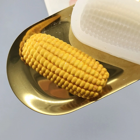 Realistische Maisform Silikonform Lebensmittelecht Für Kuchen Mousse Süßigkeiten Backen Handgemachte Kerzenherstellung DIY Werkzeuge