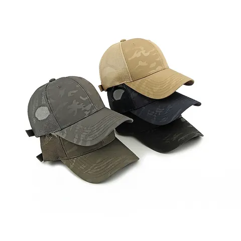 Cappello Da Baseball Camouflage Con Rete Poliestere Traspirante Protezione Solare Regolabile Tattico All Aperto Per Uomini Donne