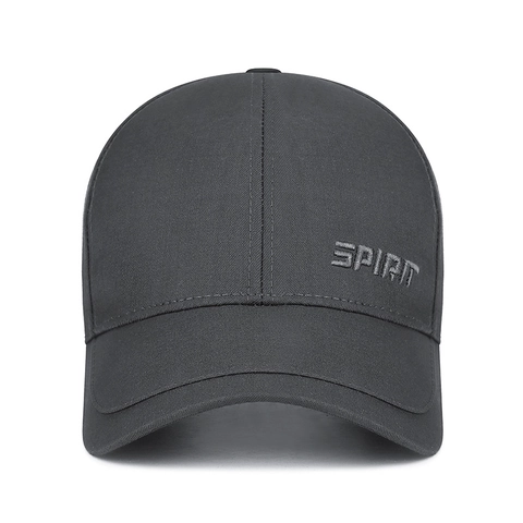 Baseball Cap Polyester Twill Spirit Stickerei Verstellbare Metallschnalle Lässig Outdoor Sonnenschutz Sporthut Herren Damen