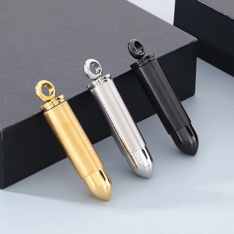 Collier Pendentif Balle Acier Inoxydable Lisse Poli Bijoux Hip Hop Punk Pour Hommes Femmes Tendance Gothique Minimaliste