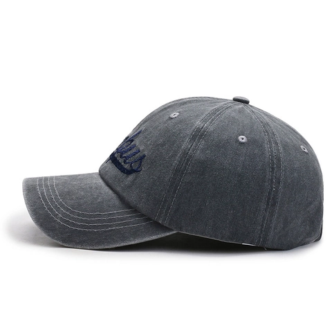 Cappello Da Baseball In Cotone Lavato Ricamo Lettera Invecchiato Cappello Da Sole Vintage Regolabile All'aperto Per Uomini Donne