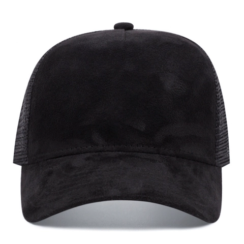 Cappello Trucker Rete Baseball Camoscio Traspirante Regolabile Protezione Solare Outdoor Casual Unisex