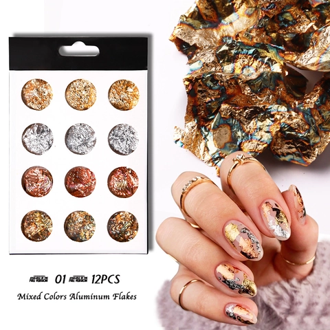 Nail Art Painting Brushes Dotting Pens Rhinestones Aluminum Flakes Line Tapes Professional DIY Manicure Accessories
