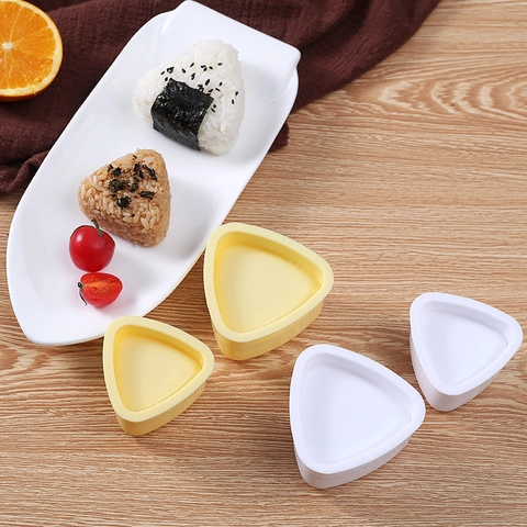 Stampo Triangolare Per Onigiri In PP Alimentare Pressa Per Sushi Antiaderente Strumenti Da Cucina Giapponesi Accessori Per Bento