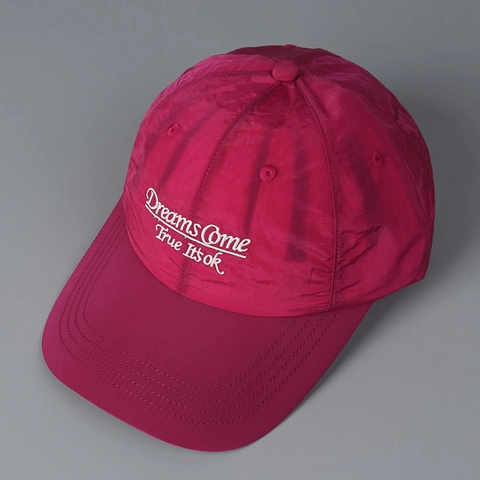 Quick Dry Polyester Baseball Cap With Letter Embroidery Breathable Sunshade Adjustable Fashion Sports Hat For Women And Men