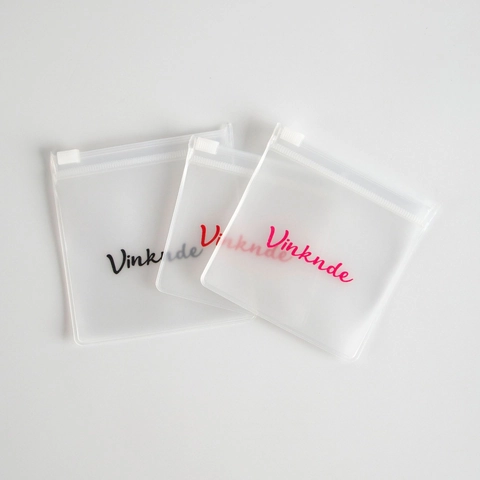 Matte EVA Schmuck Aufbewahrungsbeutel Transparent Reißverschluss Tasche Für Ohrringe Armband Halskette Tragbar Staubdicht Mini Verpackungsbeutel