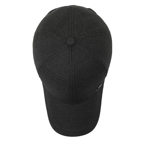 Herren Baseballkappe Polyester Köper Gebogener Schirm Verstellbare Metallschnalle Sonnenschutz Outdoor Sport Hut