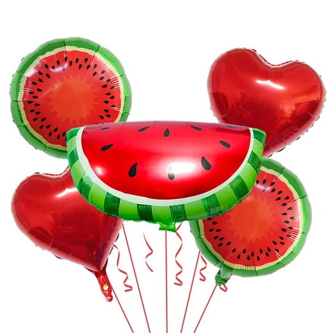 Palloncini In Alluminio Frutta Hawaii Forma Anguria Ananas Fragola Limone Decorazioni Per Feste Compleanno Matrimonio Simpatico Tema Estivo