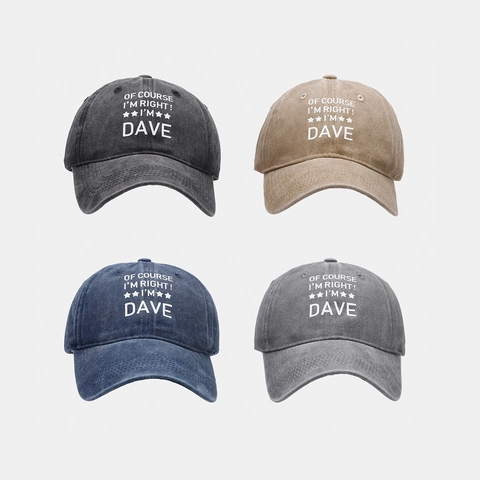 Washed Cotton Baseball Cap Letter Print Distressed Vintage Style Sun Protection Adjustable Casual Outdoor Men Women
