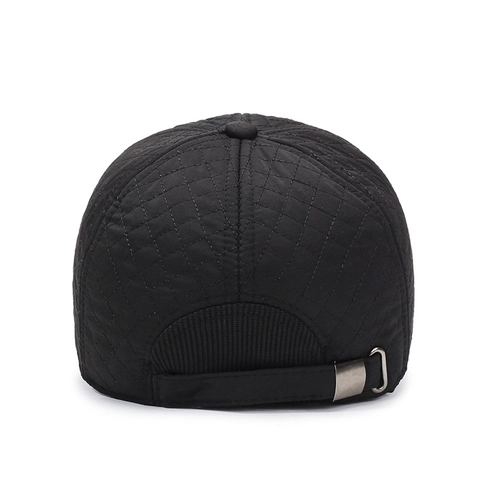 Gorra De Béisbol De Invierno Para Hombres Acolchada Resistente Al Viento Cálida Gruesa Con Orejeras Deportes Al Aire Libre