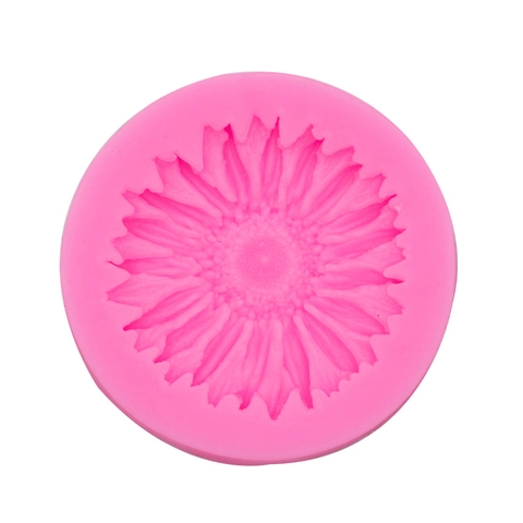 Moule En Silicone Fleur 3D Rose Tournesol Cerisier Pour Gâteau Fondant Chocolat DIY Argile Résine Artisanat Décoratif