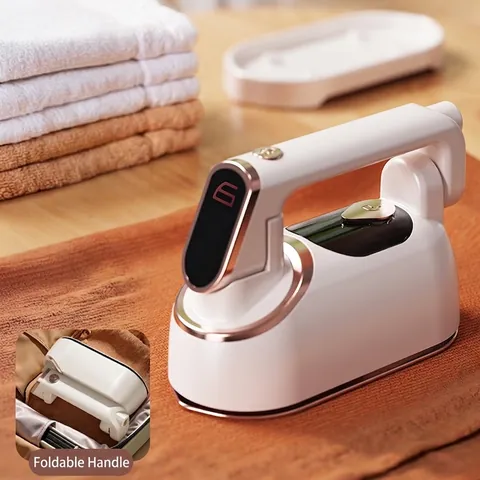 Vaporizzatore Portatile Per Indumenti Ferro A Vapore Riscaldamento Rapido Impugnatura Pieghevole Ruotabile Piastra In Ceramica