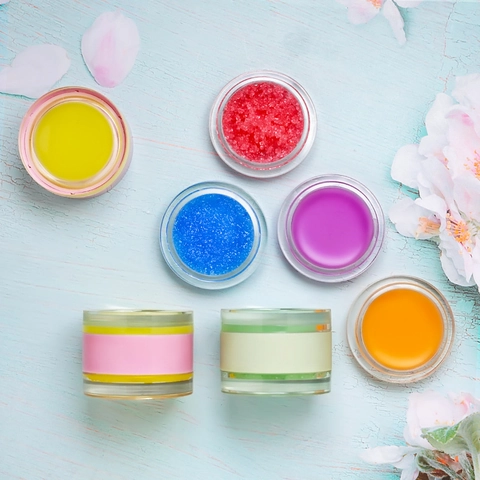 Exfoliating Lip Scrub And Moisturizing Lip Mask Fruit Scented Nourishing Repair Treatment For Dry Lips Double Action