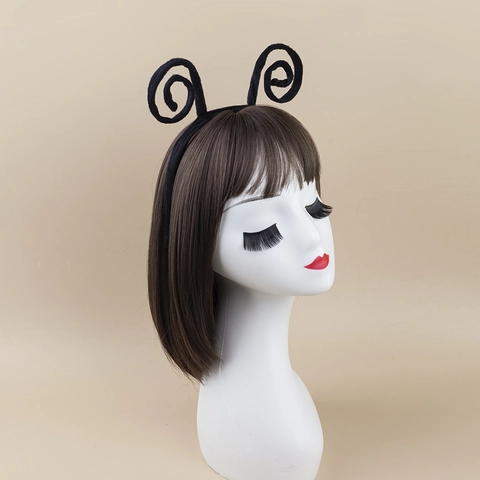 Halloween Ameisen Fühler Stirnband Plüsch Spirale Insekt Kopfschmuck Cosplay Kostüm Party Requisiten Kinder Erwachsene