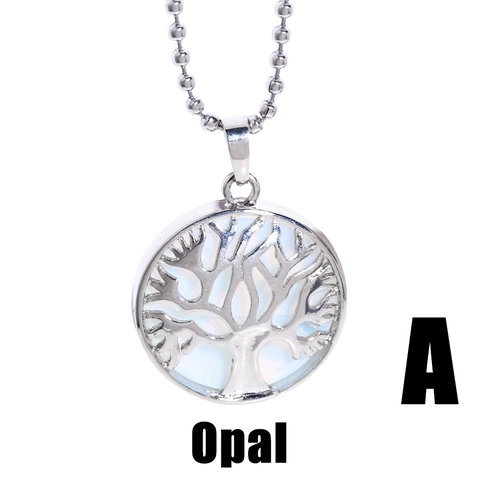 Vintage Kupfer Opal Anhänger Halskette Für Damen Retro Sonne Mond Lebensbaum Drachen Muster Ethnisch Mode Schmuck Geschenk