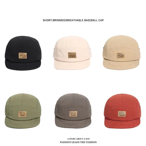 Casquette De Baseball Respirante À Séchage Rapide Bord Court Nylon Souple Chapeau De Camping En Plein Air Hommes Femmes