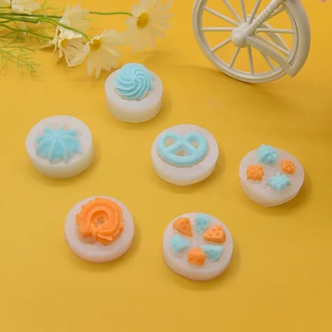 Silicone Cookie Shape Mold DIY Cake Decoration Baking Tool For Chocolate Fondant Resin Clay Craft Multi Style
