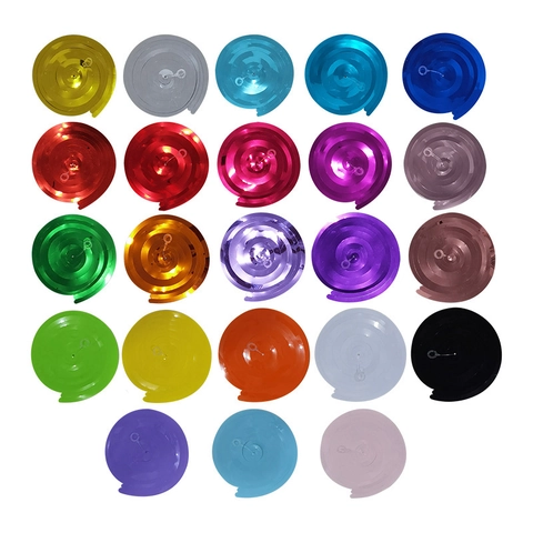 Kleurrijke PVC Spiraal Plafond Decoraties Voor Feest Evenement Viering Macaron Snoepkleuren Hangende Ornamenten