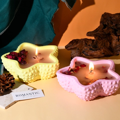 Starfish Storage Box Silicone Mold DIY Epoxy Resin Plaster Candle Cup Succulent Flower Pot Handicraft Home Decor