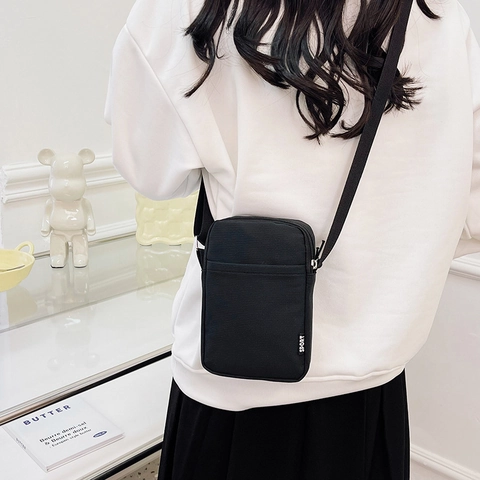 Mini Crossbody Bag Fabric Corduroy Phone Pouch Adjustable Strap Small Square Casual Travel Shoulder Bag Women Girls