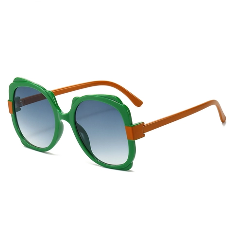 Oversized Square Sunglasses UV400 Protection PC Frame Fashion Gradient Lens Outdoor Travel Eyewear For Women Men