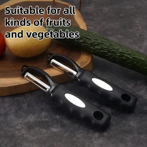 Multi Functional Vegetable Peeler Stainless Steel Sharp Blade Ergonomic Handle Non Slip For Kitchen Fruit Potato Carrot