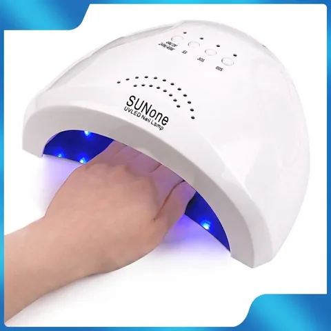 Professional UV LED Nail Dryer Lamp Smart Sensor Adjustable Power Settings Timer Options Manicure Machine Salon Home White