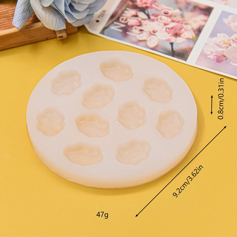 Cloud Shape Silicone Mold With Angel Lettering For Fondant Chocolate DIY Handmade Craft Tools Kitchen Baking Accessories