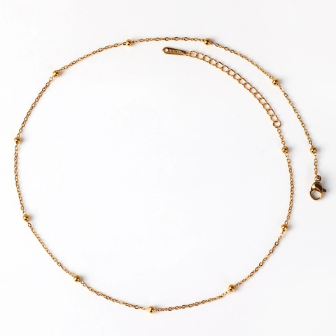 Minimalist 316 Stainless Steel Necklace Chain For Women Light Luxury Fashion Accessory Snake Geometric Link O-Chain
