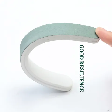 Double Sided Nail Buffing Strip Green White Polishing File Sponge Grinding Block Manicure Pedicure Tools
