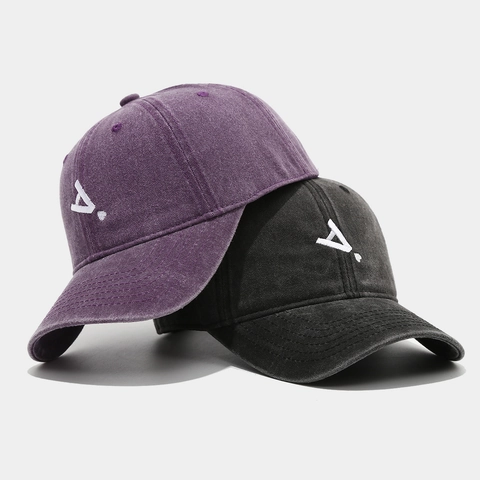 Cappello Da Baseball In Cotone Lavato Vintage Con Ricamo Di Lettere Regolabile Cappello Da Sole Retrò Per Uomo Donna Casual
