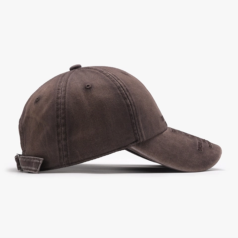Casquette De Baseball En Coton Lavé Vintage Brodée Ajustable Chapeau De Soleil Outdoor Unisexe Sport Soft Top Casual