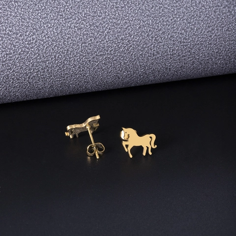 Collana Bracciale Orecchini Cavallo Unicorno In Acciaio Inossidabile Gioielli Animali Carini Per Donne Ragazze