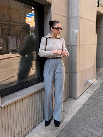 Women Hooded Knit Sweater Cotton Polyester Ribbed Zip Up Slim Fit Long Sleeve Jacket Casual Solid Color Outerwear