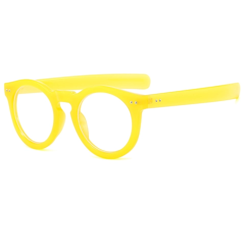 Monture De Lunettes Ovales Vintage Lunettes Anti Lumière Bleue PC Tendance Rivet Spectacles Optiques Compatible Myopie Femmes Hommes
