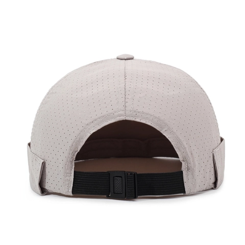 Cappello Docker In Mesh Perforato Traspirante Berretto Senza Visiera Regolabile Stile Retro Casual Hip Hop Per Attività All Aperto
