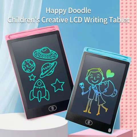 Tavoletta Da Scrittura LCD Lavagna Elettronica Per Disegno Colorata Blocco Per Appunti Portatile Per Bambini
