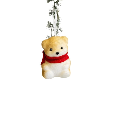 Weihnachts Simulation Eichhörnchen Ornamente Schaumstoff Kunstfell Kiefernzapfen Baum Hängend Tisch Deko Waldstil Tier