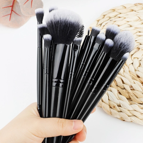Professional Makeup Brushes Synthetic Fiber Soft Foundation Eyeshadow Powder Concealer Beauty Tools For Face Eye Makeup