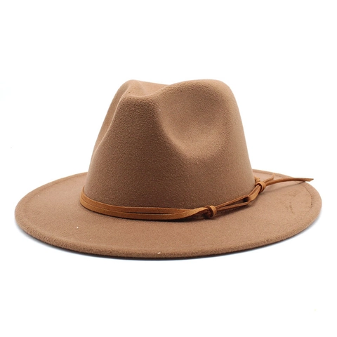 Klassischer Unisex Wollfilz Fedora Hut Mit Samtkordel Britischer Stil Breite Krempe Bedruckter Warmer Winter Formaler Hut Damen Herren