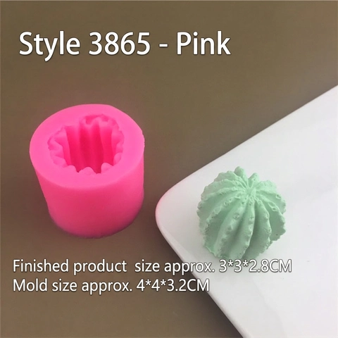 Succulente Cactus Siliconen Vorm DIY Handgemaakte Bloem Plant Vorm Voor Kaars Zeep Gips Hars Craft Cake Bakken Decor