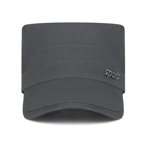 Casquette Plate Homme Maille Respirante Séchage Rapide Protection Solaire Extérieure Chapeau Patrouille
