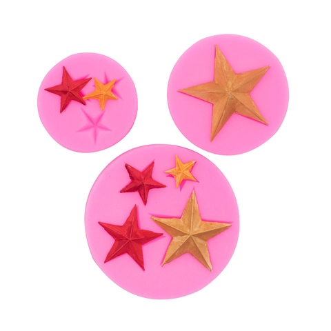 Stampo In Silicone A Forma Di Stella Flessibile Decorazione Di Torte Fondant Cioccolato Resina DIY Artigianato Cottura