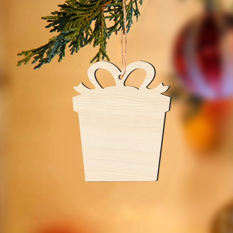 Decorazioni Natalizie In Legno Fette Di Legno Naturale Artigianato Appeso Per Arredo Albero Fai-Da-Te Festa Casa