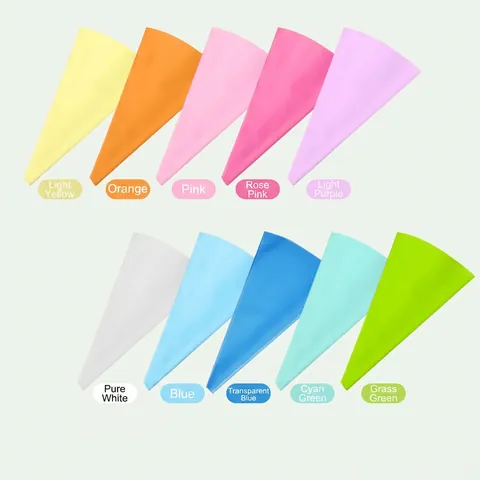 Reusable Piping Bags EVA TPU Cotton Thickened Non Slip Food Grade Cake Decorating DIY Baking Pastry Tools