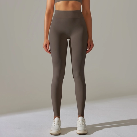 Leggings Yoga Senza Cuciture Vita Alta Effetto Push Up Controllo Pancia Maglia Fitness Palestra Corsa Pantaloni Sportivi