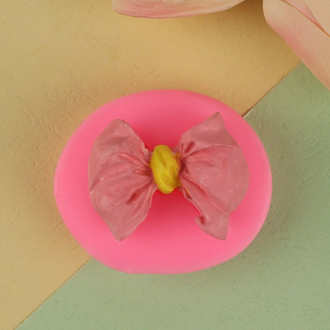 3D Bowknot Silicone Mold For Fondant Chocolate DIY Baking Resin Clay Crafting Decorative Tools