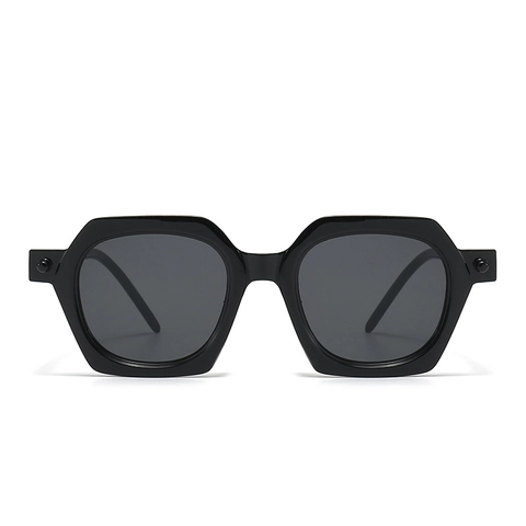 Polygonal Hexagon Sunglasses Retro PC Frame UV Protection Anti Blue Light Eyewear Trendy Fashion Outdoor Travel Unisex