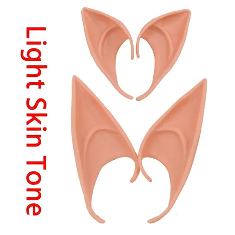 Elf Ohren Latex Weiche Spitze Enden Für Cosplay Kostüm Party Halloween Dekoration Neuheit Requisiten Für Damen Und Herren