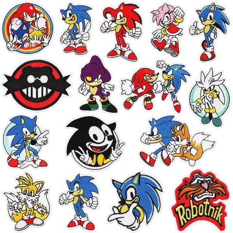 Écussons Brodés Personnage Animal Dessin Animé À Repasser À Coudre Appliques En Fil De Polyester Décoratives Pour Vêtements